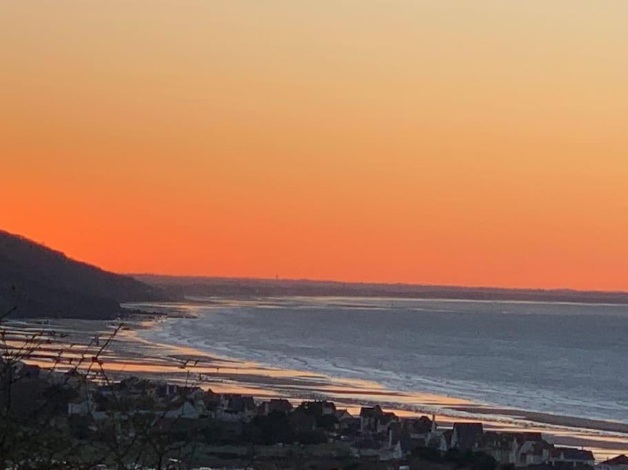 Superbe Vue Mer Panoramique F3 Blonville-sur-Mer Bagian luar foto